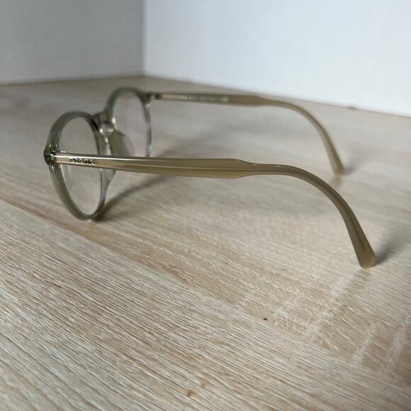 Prada VPR13T-F VAW-1O1 Eyeglasses Transparent Gray Beige 51-20-145 Italy - Picture 7 of 8